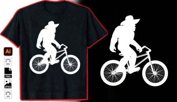 Bigfoot in Cycle Graphic Vector Tshirt: A Guide