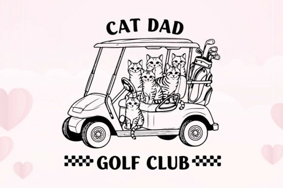 Cat Dad Golf Club: A Typeface for the Modern Gentleman