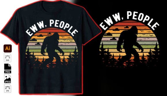 Eww People 2: The Graphic Font for Bigfoot Believers