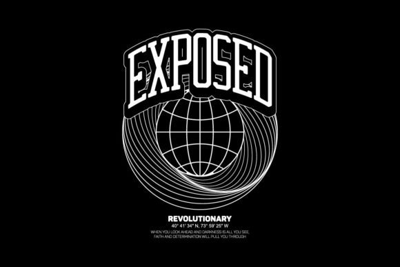 Exposed Streetwear Graphic Tee: Urban Design Collection