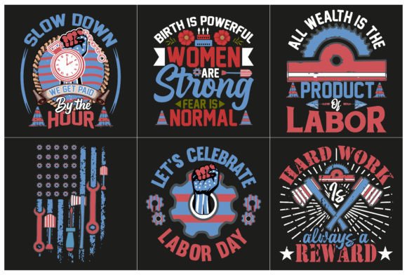 Labor Day Premium Graphic Bundle for Designers