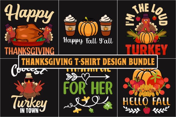 Thanksgiving Graphic Bundle 7: Instant Download for Fall Designs